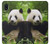 S1073 Panda Enjoy Eating Case For Samsung Galaxy A10e