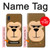S2721 Cute Grumpy Monkey Cartoon Case For Samsung Galaxy A10e