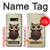 S0360 Coffee Owl Case For Samsung Galaxy S10e