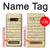 S2504 Vintage Music Sheet Case For Samsung Galaxy S10e