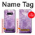 S2690 Amethyst Crystals Graphic Printed Case For Samsung Galaxy S10e