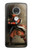 S0796 Japan Red Samurai Case For Motorola Moto G7, Moto G7 Plus