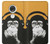 S2324 Funny Monkey with Headphone Pop Music Case For Motorola Moto G7, Moto G7 Plus