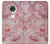 S2843 Pink Marble Texture Case For Motorola Moto G7, Moto G7 Plus