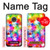 S3292 Colourful Disco Star Case For Motorola Moto G7, Moto G7 Plus