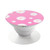 S3500 Pink Floral Pattern Graphic Ring Holder and Pop Up Grip
