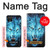 S0752 Blue Fire Grim Wolf Case For Google Pixel 4