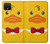 S2760 Yellow Duck Tuxedo Cartoon Case For Google Pixel 4