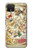 S3145 Antique Constellation Star Sky Map Case For Google Pixel 4