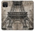 S3416 Eiffel Tower Blueprint Case For Google Pixel 4