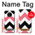 S1849 Pink Black Chevron Zigzag Case For OnePlus 7T