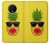 S2443 Funny Pineapple Sunglasses Kiss Case For OnePlus 7T