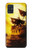 S0841 Pirates Black Pearl Case For Samsung Galaxy A51