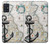 S1962 Nautical Chart Case For Samsung Galaxy A51