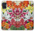 S3205 Retro Art Flowers Case For Samsung Galaxy A51