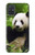 S1073 Panda Enjoy Eating Case For Samsung Galaxy A71
