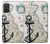 S1962 Nautical Chart Case For Samsung Galaxy A71