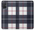 S3452 Plaid Fabric Pattern Case For Samsung Galaxy A71
