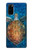 S1249 Blue Sea Turtle Case For Samsung Galaxy S20