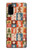 S2854 Cute Xmas Pattern Case For Samsung Galaxy S20