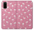 S2858 Pink Flamingo Pattern Case For Samsung Galaxy S20