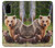 S3558 Bear Family Case For Samsung Galaxy S20