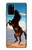 S0934 Wild Black Horse Case For Samsung Galaxy S20 Plus, Galaxy S20+
