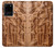 S1307 Fish Wood Carving Graphic Printed Case For Samsung Galaxy S20 Plus, Galaxy S20+