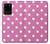 S2358 Pink Polka Dots Case For Samsung Galaxy S20 Plus, Galaxy S20+