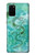 S2653 Dragon Green Turquoise Stone Graphic Case For Samsung Galaxy S20 Plus, Galaxy S20+