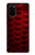 S2879 Red Arowana Fish Scale Case For Samsung Galaxy S20 Plus, Galaxy S20+