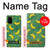 S3286 Banana Fruit Pattern Case For Samsung Galaxy S20 Plus, Galaxy S20+
