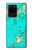 S2377 Turquoise Gemstone Texture Graphic Printed Case For Samsung Galaxy S20 Ultra