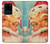 S2840 Christmas Vintage Santa Case For Samsung Galaxy S20 Ultra