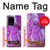 S2907 Purple Turquoise Stone Case For Samsung Galaxy S20 Ultra