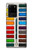 S3243 Watercolor Paint Set Case For Samsung Galaxy S20 Ultra
