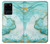 S3399 Green Marble Graphic Print Case For Samsung Galaxy S20 Ultra