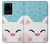 S3542 Cute Cat Cartoon Case For Samsung Galaxy S20 Ultra