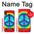 S1870 Tie Dye Peace Case For Samsung Galaxy A20, Galaxy A30