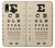 S2502 Eye Exam Chart Decorative Decoupage Poster Case For Samsung Galaxy A20, Galaxy A30