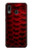S2879 Red Arowana Fish Scale Case For Samsung Galaxy A20, Galaxy A30