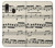 S3082 Music Sheet Case For Samsung Galaxy A20, Galaxy A30