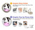 S3257 Cow Cartoon Case For Samsung Galaxy A20, Galaxy A30