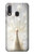S1980 White Peacock Case For Samsung Galaxy A20e