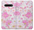 S3036 Pink Sweet Flower Flora Case For LG V60 ThinQ 5G