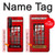 S0058 British Red Telephone Box Case For Sony Xperia 1 II