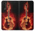 S0415 Fire Guitar Burn Case For LG Velvet