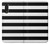 S1596 Black and White Striped Case For LG Velvet