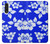 S2244 Hawaiian Hibiscus Blue Pattern Case For LG Velvet