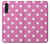 S2358 Pink Polka Dots Case For LG Velvet